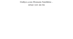 Desktop Screenshot of gidiyo.com